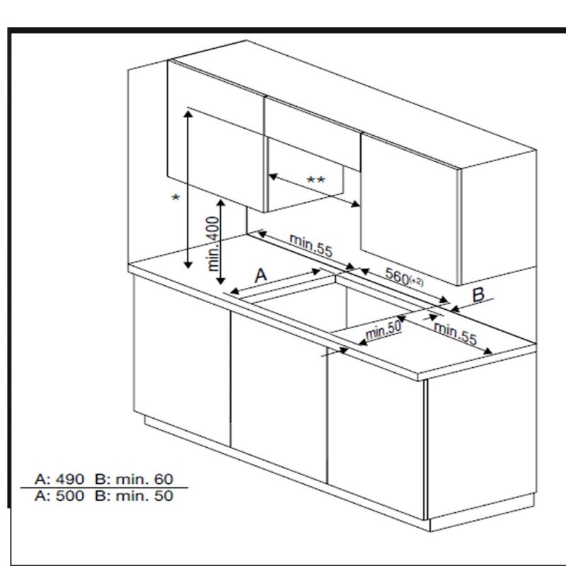 Piano Cottura ad Induzione BEKO HIIS63206M 3F - 2