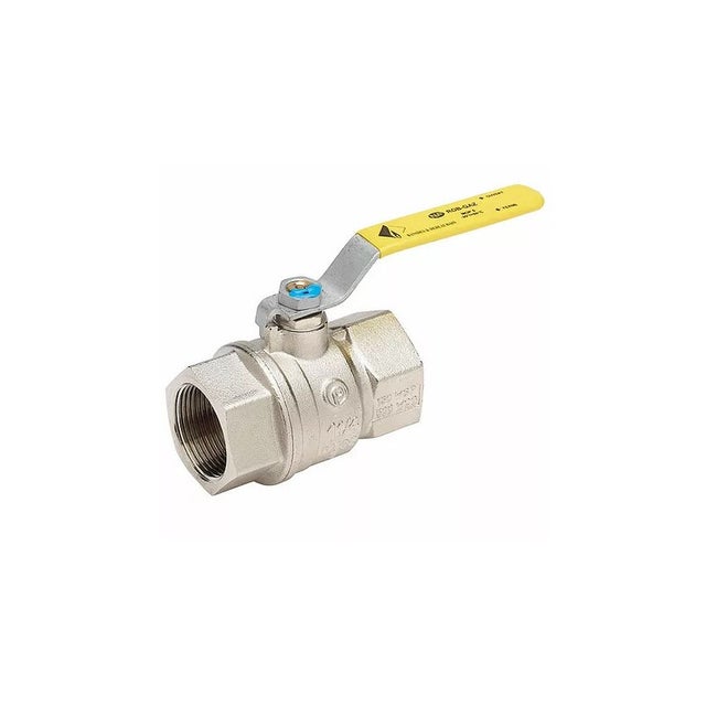 Robinet arrêt FF 1 1 4 gaz tube acier DN20 BANIDES 49023025