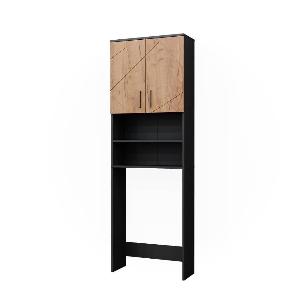 Vicco Szafka pod pralkę Irma, Złoty dąb power/antracyt, 64 x 190.5 cm