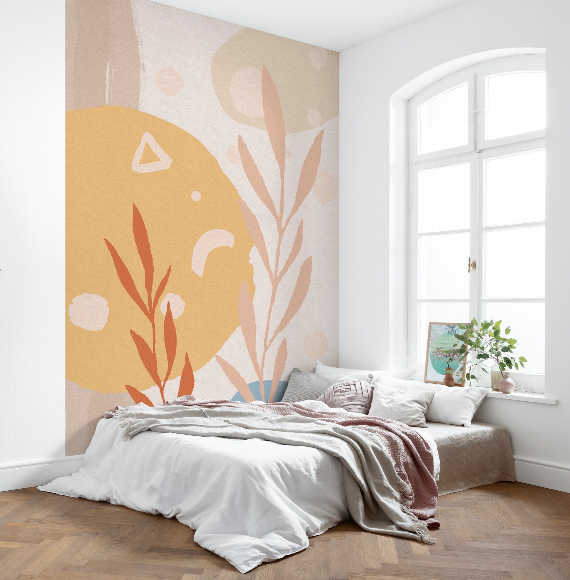 Fototapeta artystyczny wielokolorowym - 200 x 280 cm - SANDERS &amp; SANDERS