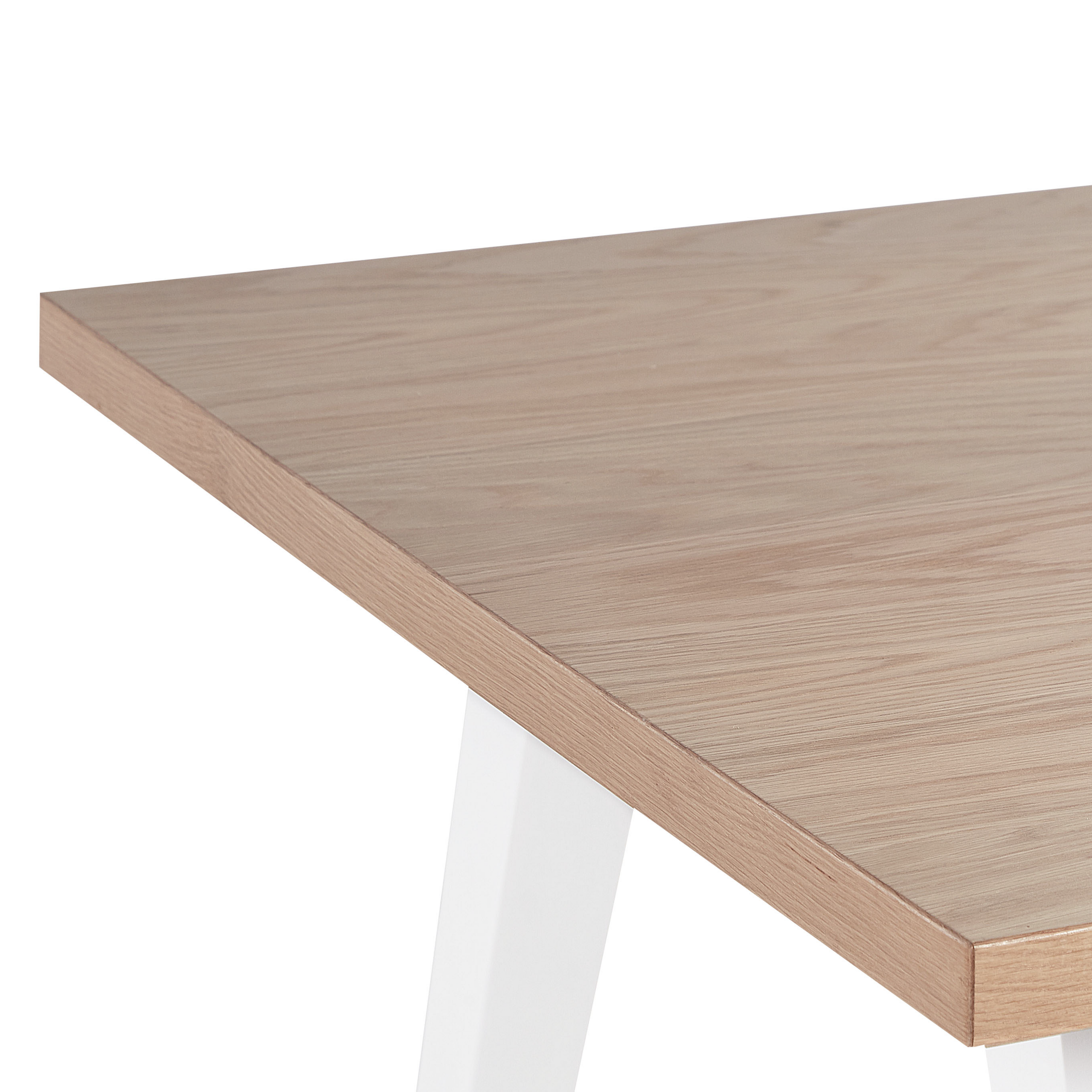 Tavolo da pranzo LENISTER Marrone/ Bianco 150 cm 90 cm - 6