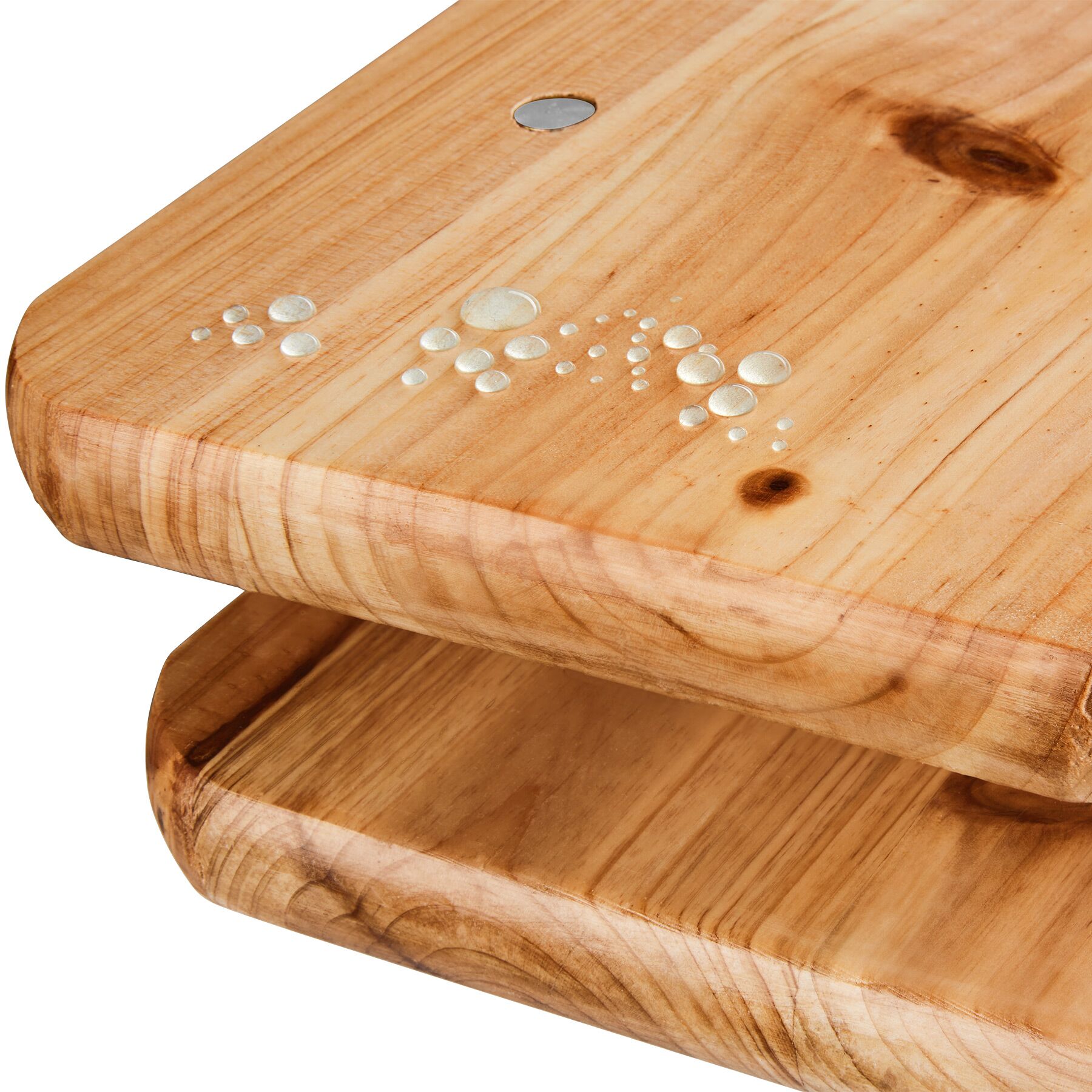 Ensemble de table et bancs en acier et bois 3 pièces pliables pour 8 personnes TECTAKE - 8