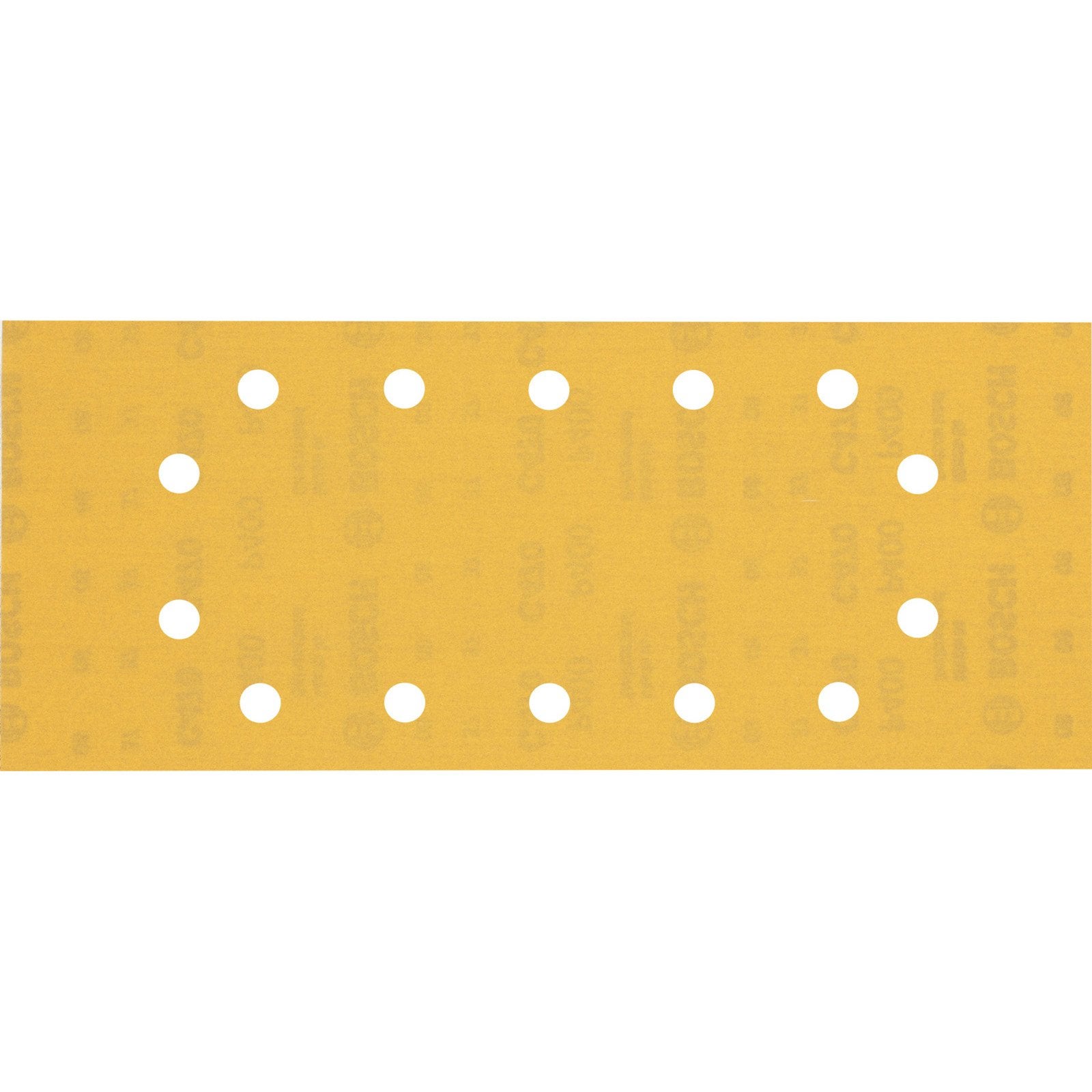 Bosch Professional 10x Carte abrasive Expert C470 con 14 fori (per Legno duro, Vernice su legno, 115x280 mm, Grana 400, accessorio Levigatrice orbital - 2