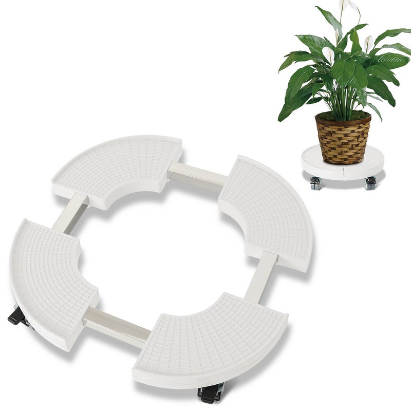 Plateau Roulant Pour Plantes AluGrip V200 - Charge 200kg - Aluminium 75mm - Neuf