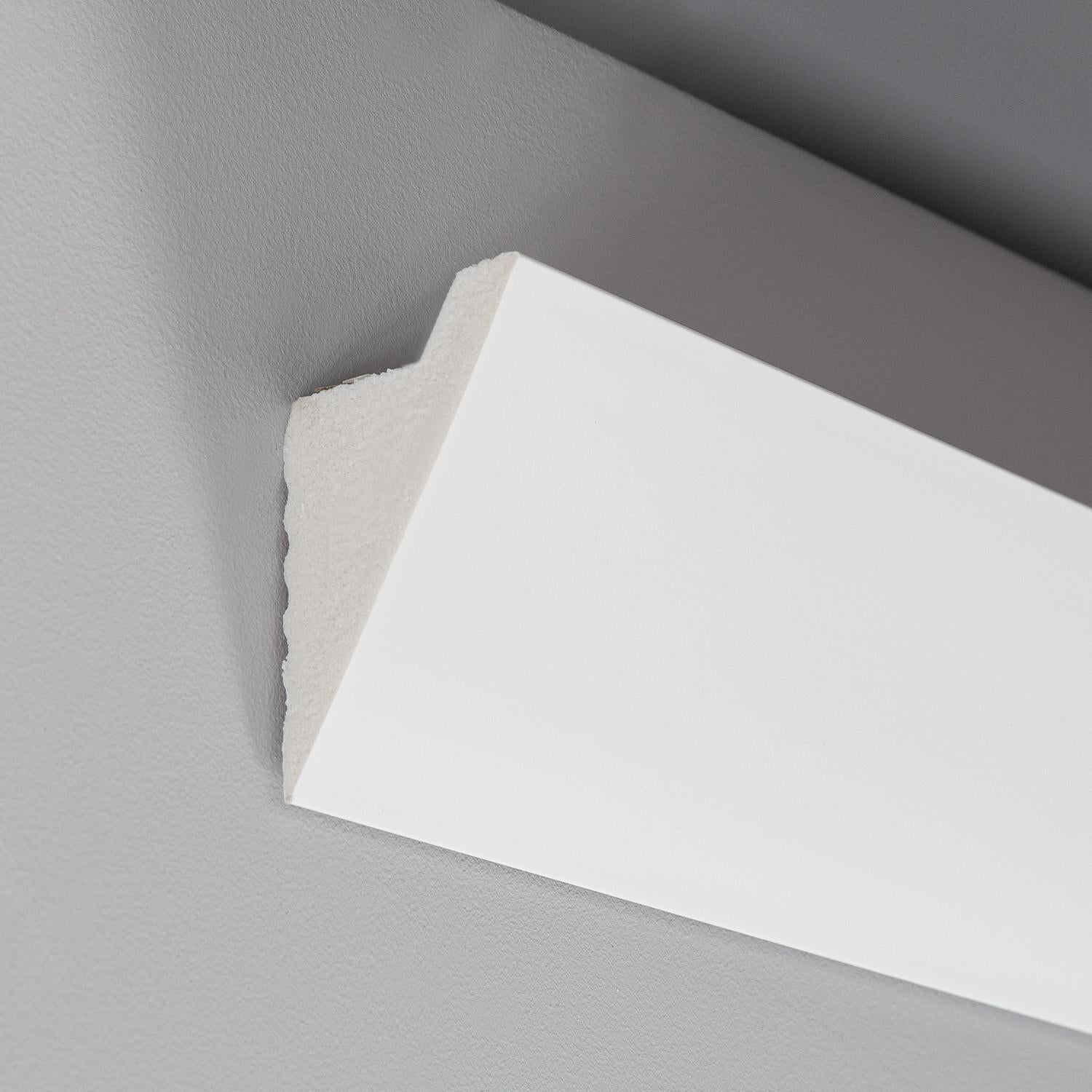 Moulure Diagonale Modern 2m pour Ruban LED Blanc - 2