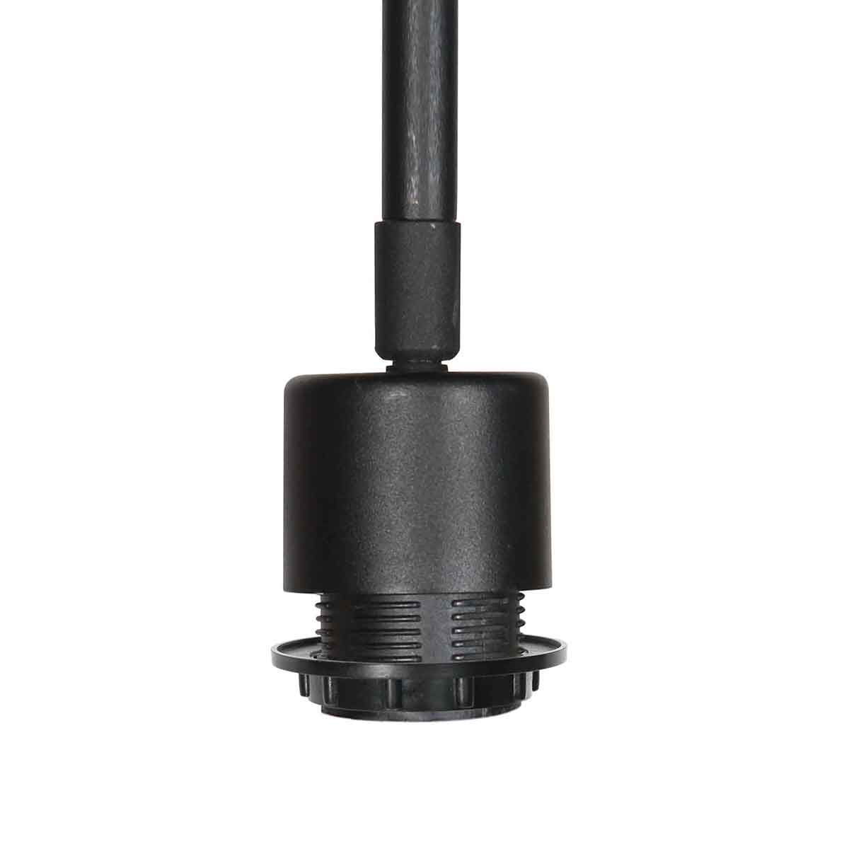 Steinhauer - lampada da parete - Bloeba - naturale nero - bambù metallo - lampada da lettura - E27 - 4505ZW - 3