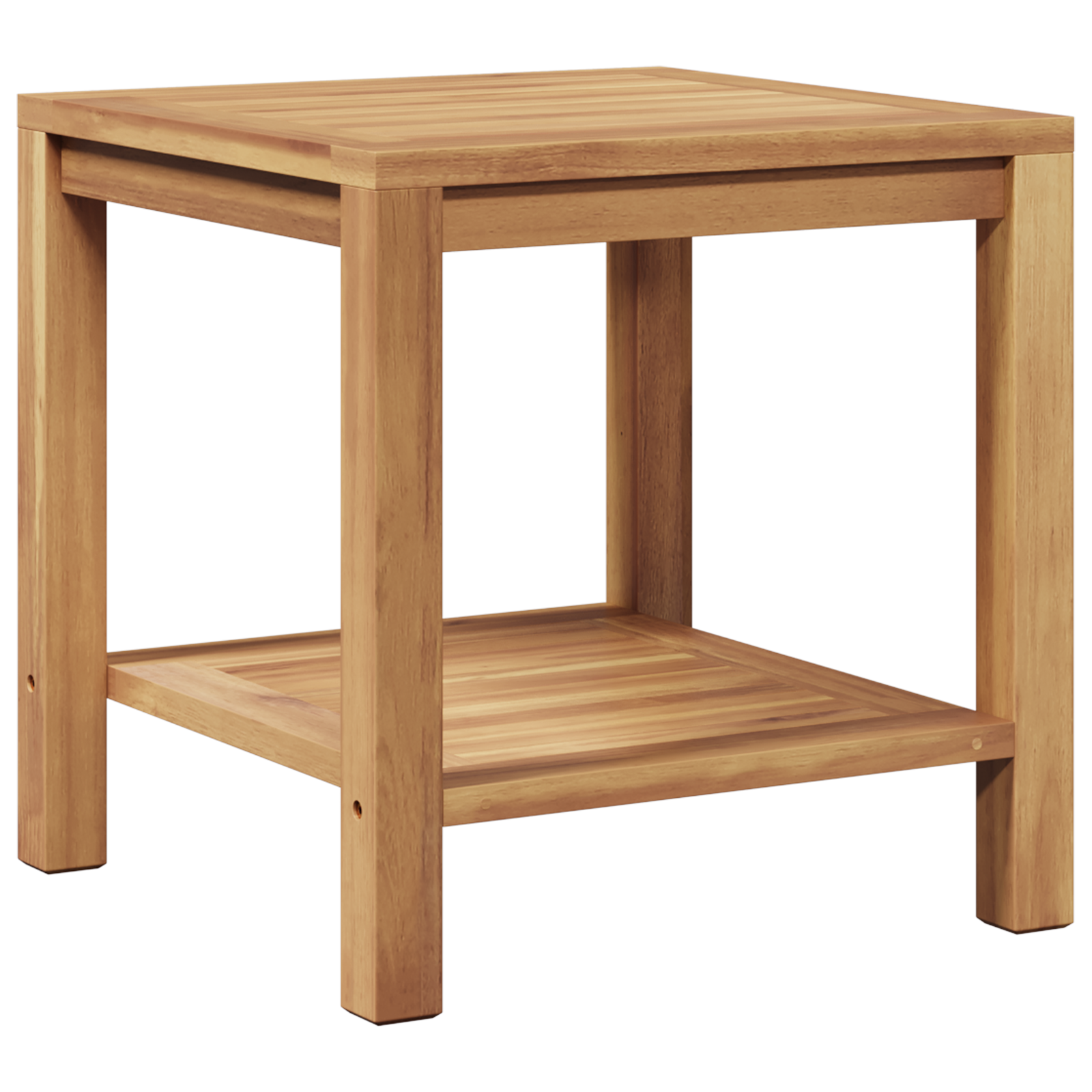 Table basse Marron 45 x 45 x 45 cm Bois de teck massif vidaXL - 2