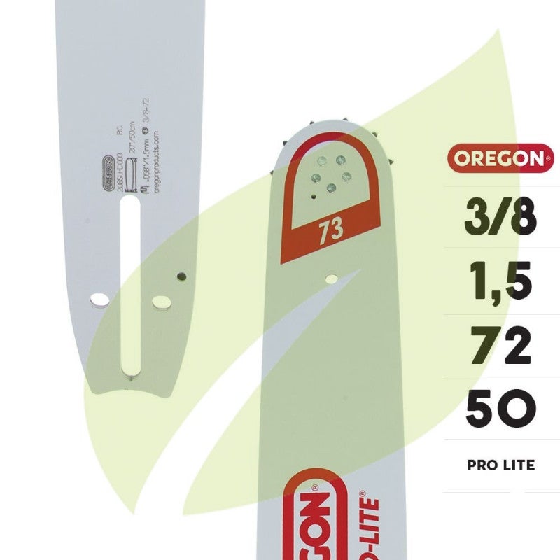 Guide Chaîne Pro Lite 50cm Oregon - Pour Travaux Professionnels