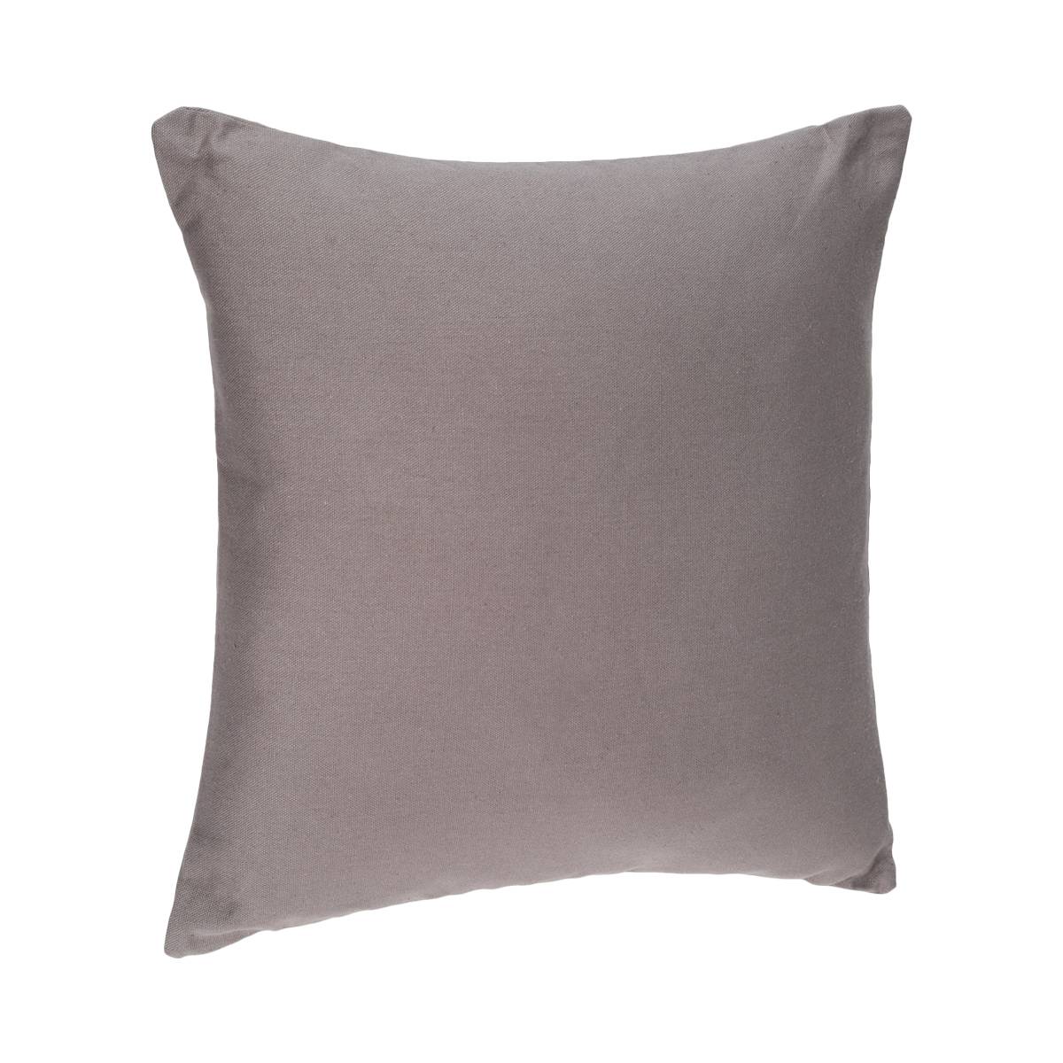 ATMOSPHERA Copricuscino In Cotone Grigio Ardesia - 38x38 Cm - Fodera Per Cuscino Sfoderabile - Elegante E Morbido Per Divano E Camera Da Letto - 5