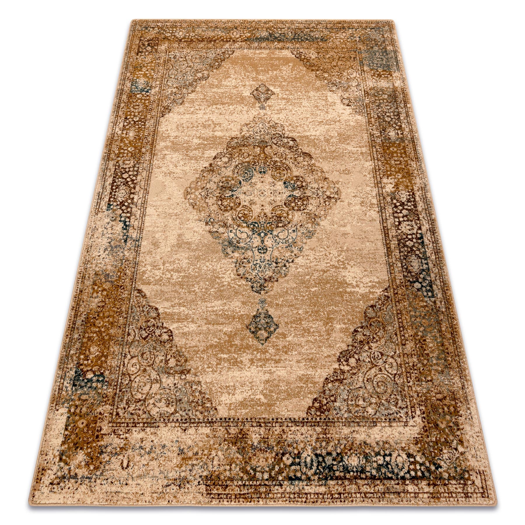 Dywan wełniany OMEGA STILA krem 170x235 cm