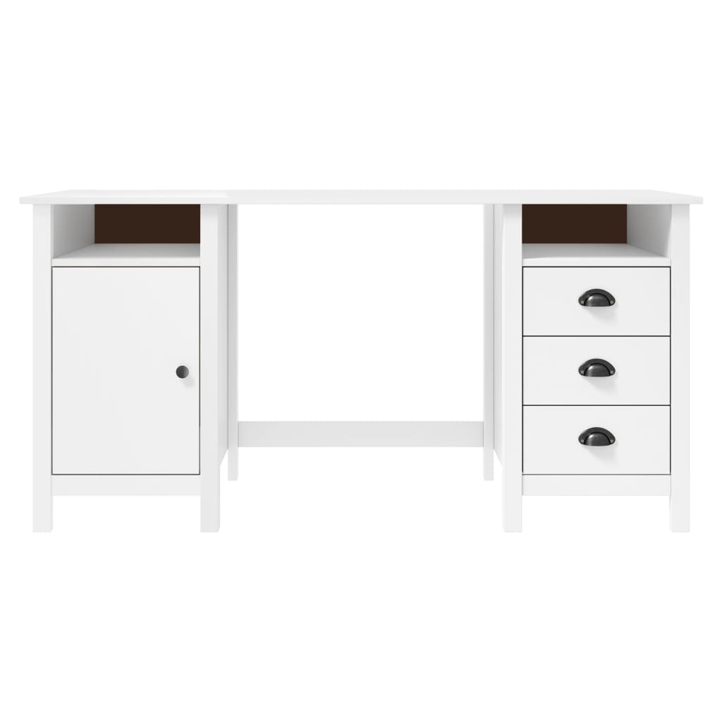 Table de bureau ANAH Blanc 90 cm 60 cm