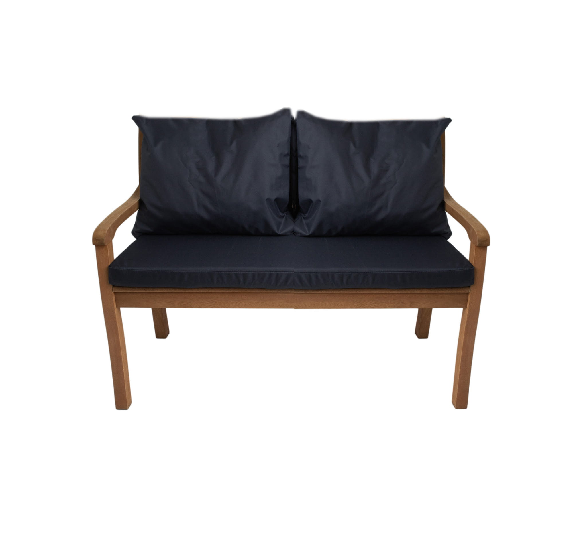 Poduszka ogrodowa na ławkę 120x50x7cm/2x50x56cm Poduszka na ławkę Granatowa poduszka na meble ogrodowe Wygodne poduszki na sofę na patio i werandy