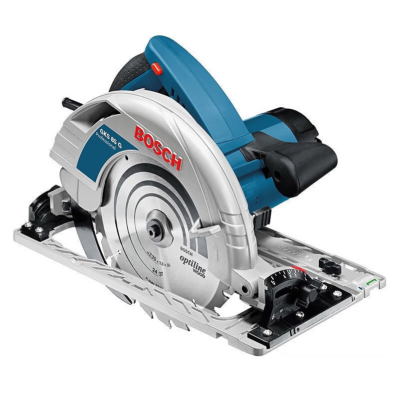 Piła tarczowa Bosch GKS 85 G Professional 2200 W 85 mm głębokości cięcia