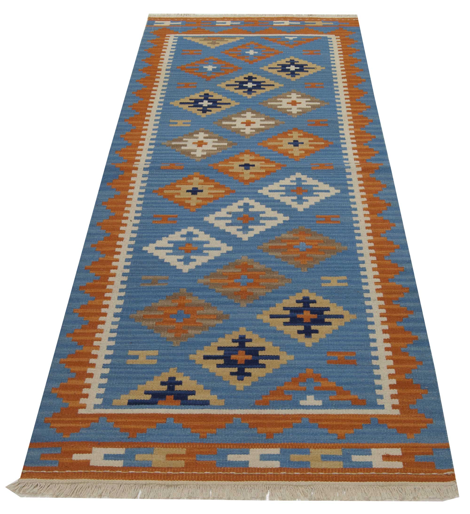 Oryginalny, nowoczesny kilim 198x69 cm