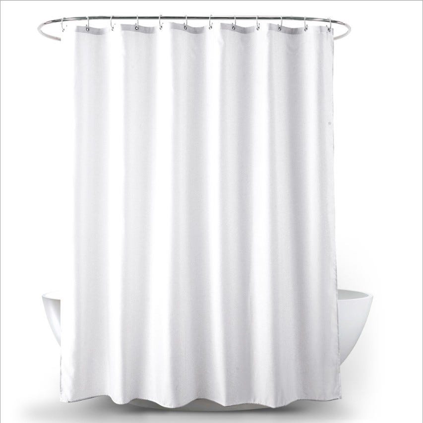 ZHCHL Tende da Bagno Bianche 80X180cm, Tende da Doccia Moderne Tende da Doccia Antimuffa Tende da Bagno Decorative, per Box Doccia E Vasche da Bagno ZHCHL Tende da Bagno Bianche 80X180cm, Tende da Doccia Moderne Tende da Doccia Antimuffa Tende da Bagno Decorative, per Box Doccia E Vasche da Bagno