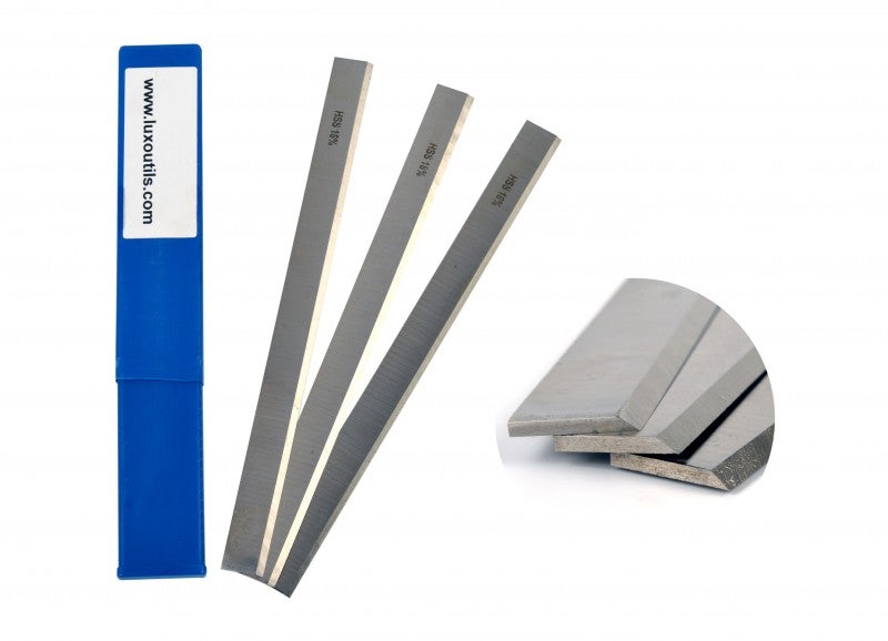 3 Fers De D&eacute;gauchisseuse/raboteuse 310 X 25 X 3.0 - HSS 18