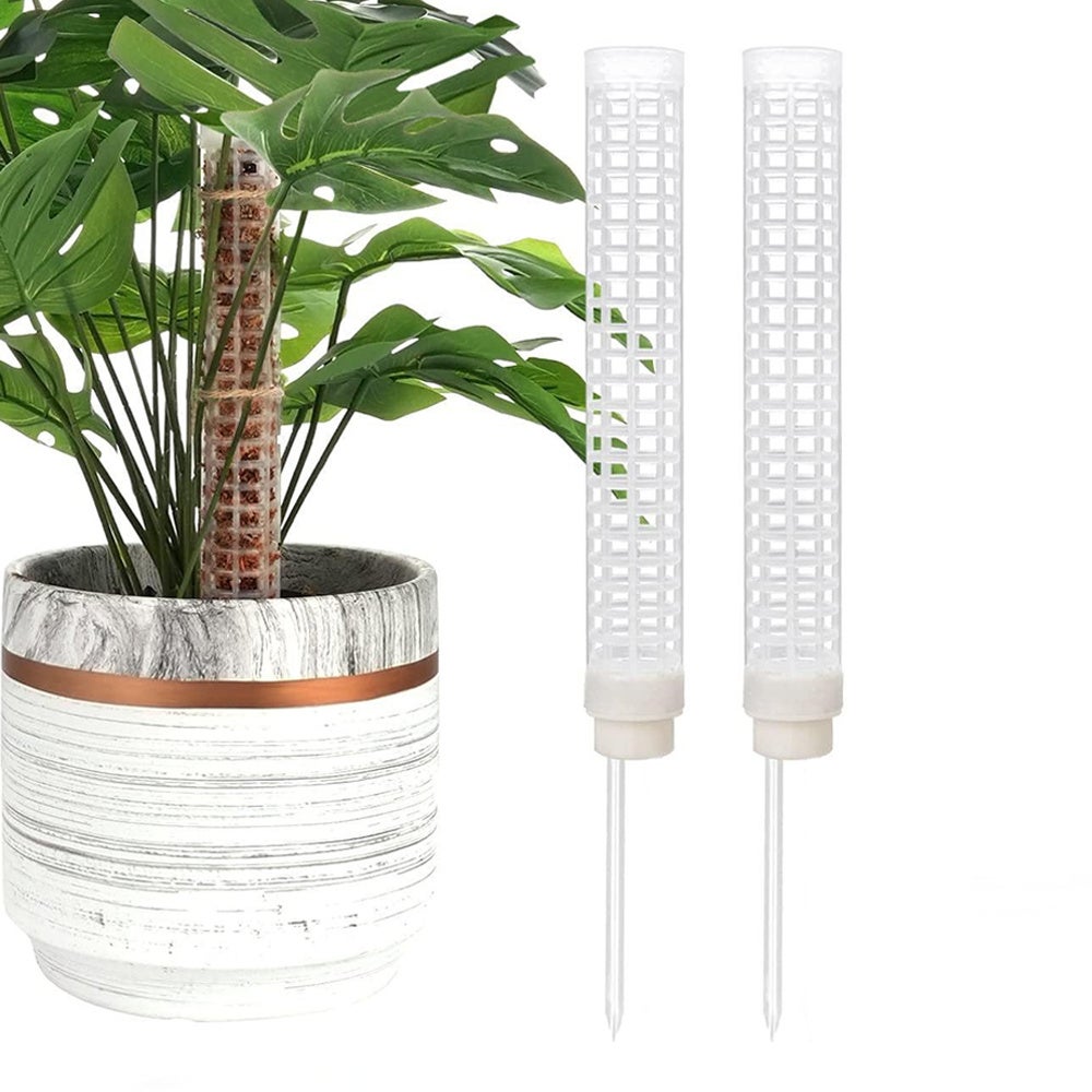 Lot De 4 Supports D'Plantes Grimpantes Intérieur – Treillis Artistique En Fer Noir 30x11,4 Cm, Design Créatif Pour Plantes En Pot