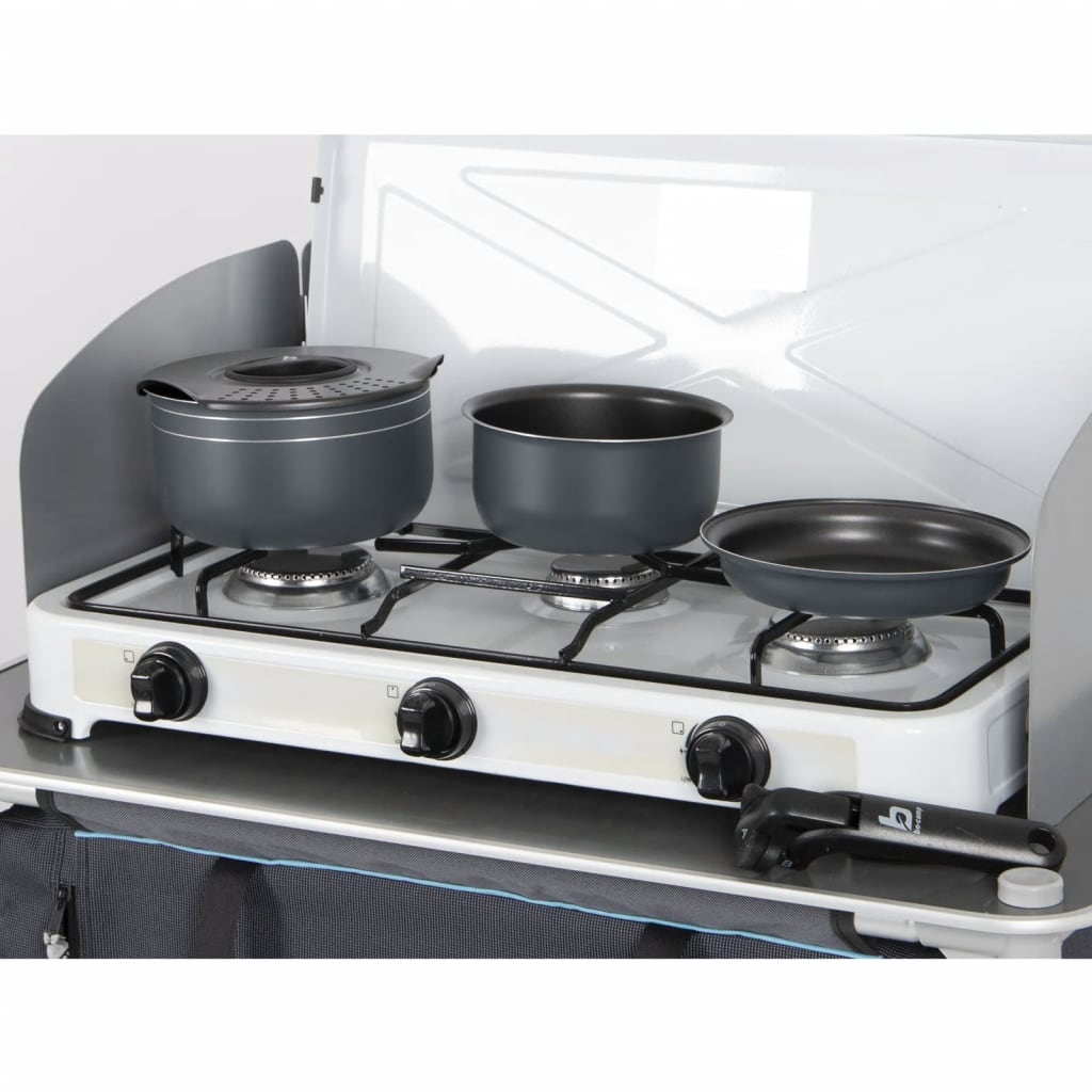 Ensemble D'ustensiles De Cuisine De Camping Gaz Camping - 9 Pièces Vintage Orange (Mondavetta)