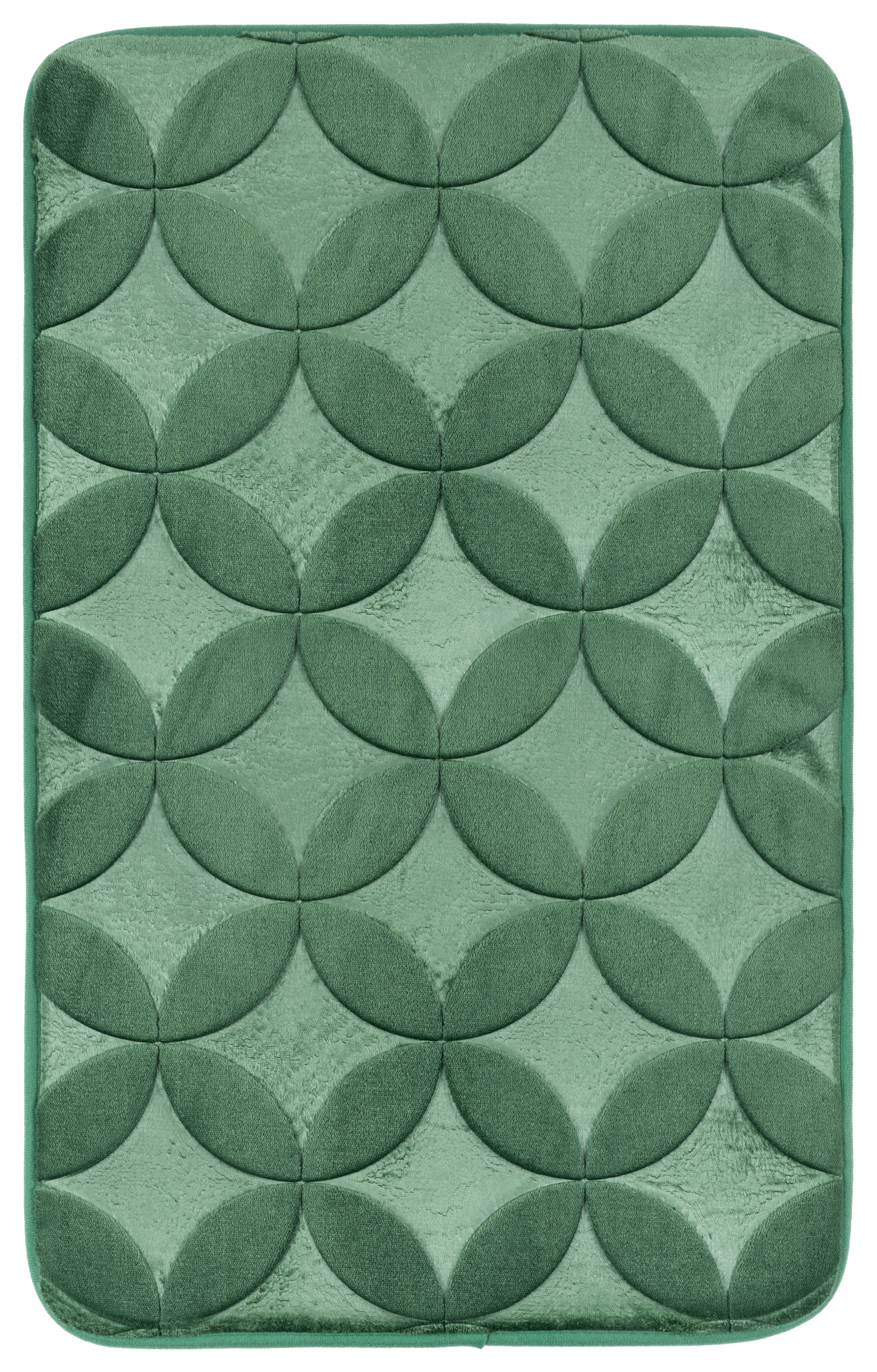Mata uniwersalna Multidecor Hamilton 50 x 80 cm kółka ciemna zielona 1 szt.