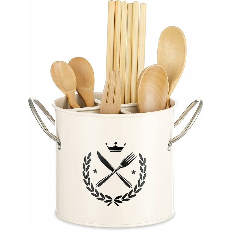 Seria naczyń kuchennych. Duże zamykane drzwiczki z uchwytem ze stali nierdzewnej, ociekacz z pokrywką, wyjmowany separator