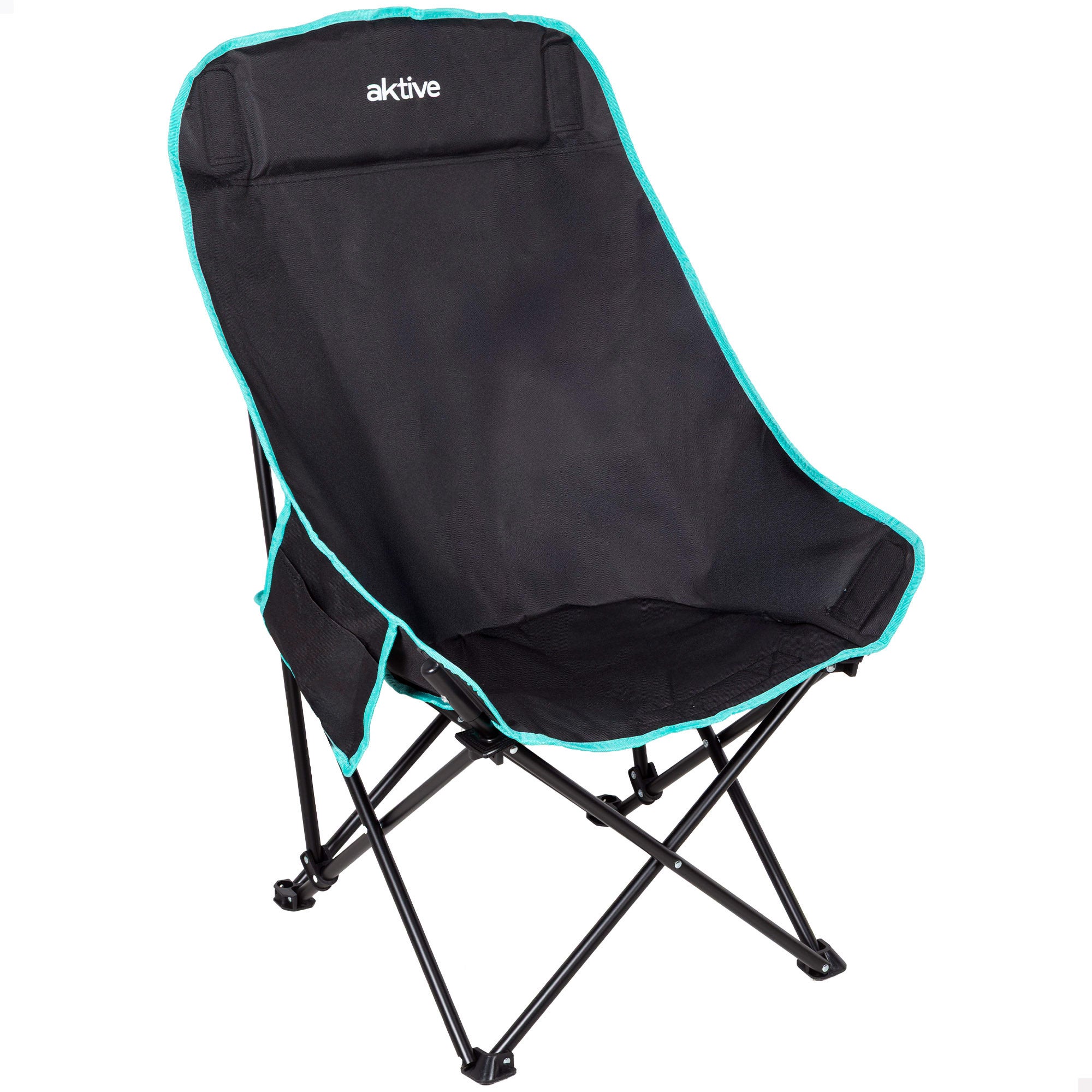 Aktive silla plegable camping 55x45x90 cm con bolsa transporte