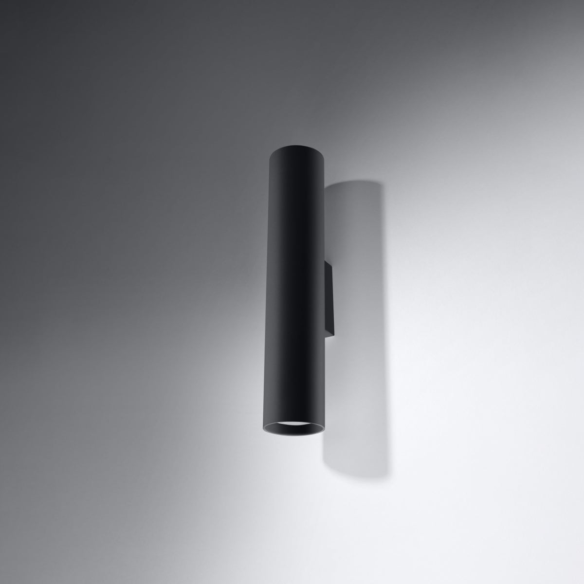 Kinkiet TORIS 2 czarny LED 4000K - 6x8x30cm Sollux