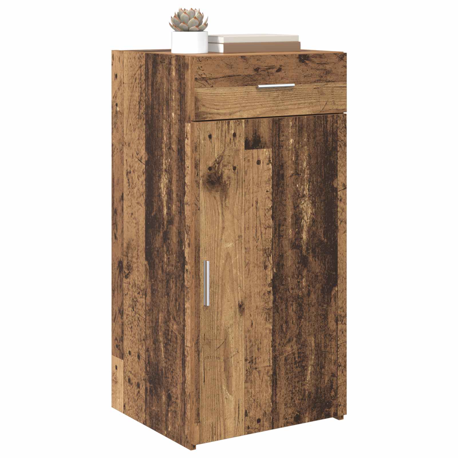 Buffet / Bahut de Séjour 45 x 42.5 x 93 cm en Bois Vieilli / Recyclé ...