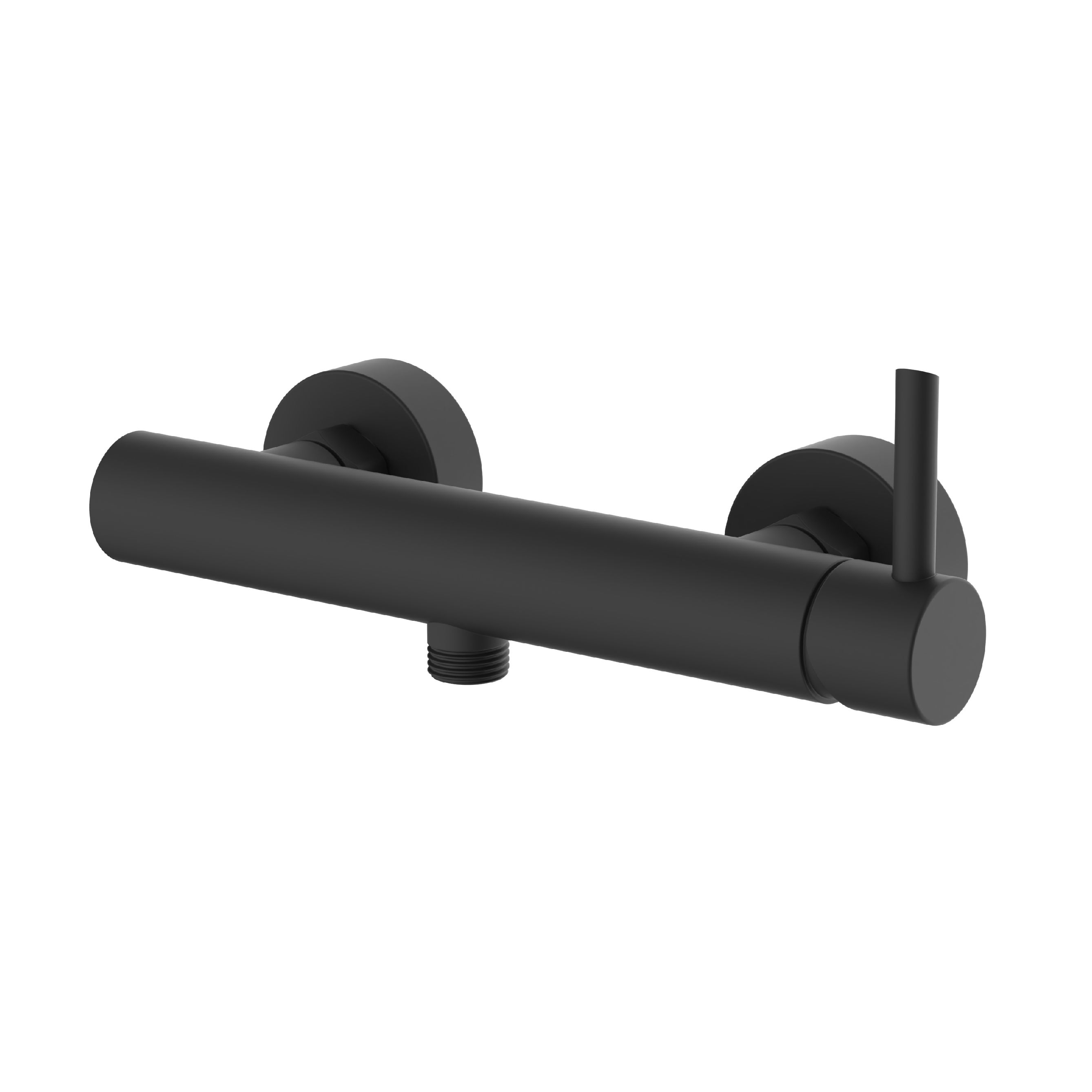 Bateria prysznicowa ścienna Durasan TAMMY czarny mat 1-uchwytowa 1 szt.