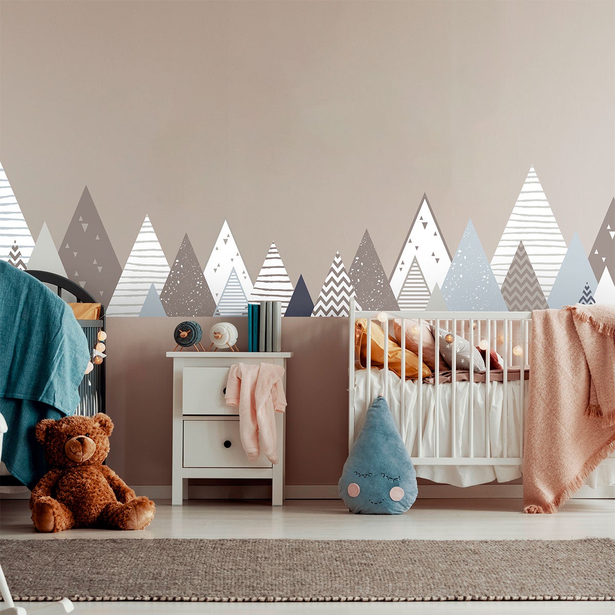 Adesivo bambino di montagna scandinavo valenrika - Sticker adesivo - adesivi murali - 70X115cm - 5