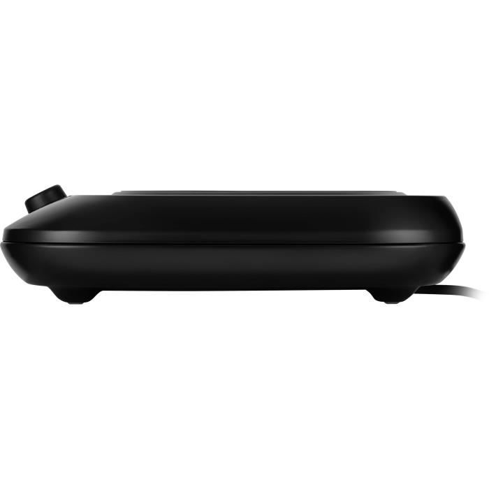 Plaque de cuisson infrarouge SENCOR SCP 2263BK, 2400 W, 2 foyers, Noir ...