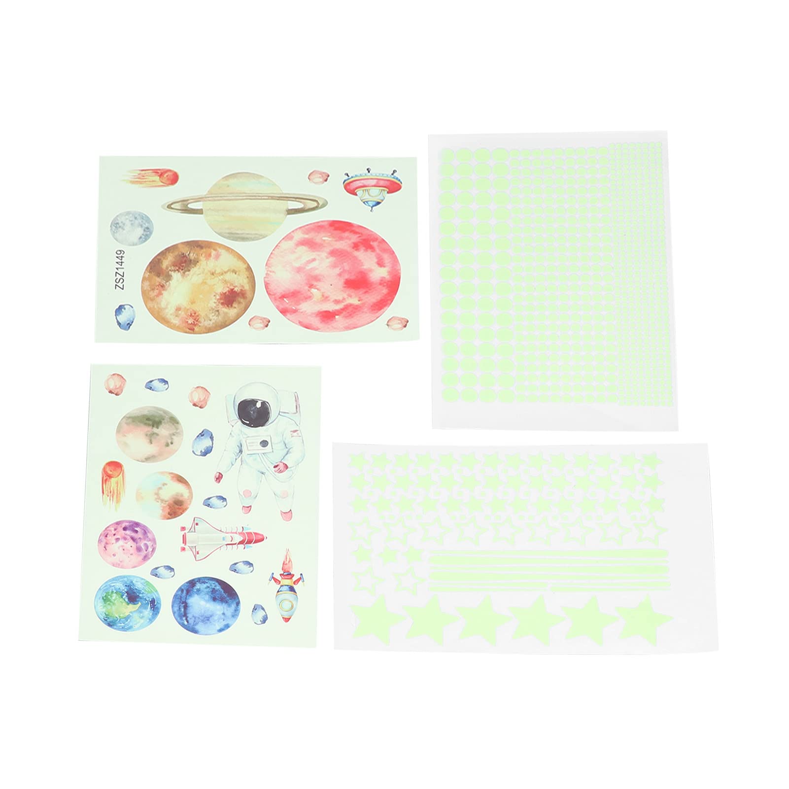 Świecąca w ciemności naklejka ścienna w kształcie gwiazdy, nieszkodliwa tapeta z PVC do dekoracji biura i pokoju