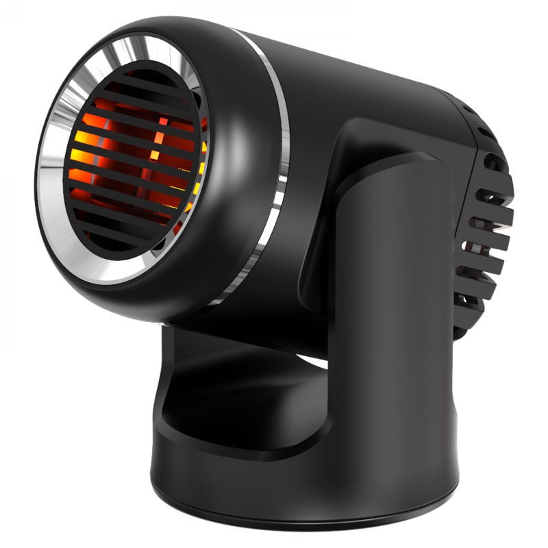 Czarny grzejnik, automatyczny grzejnik z wentylatorem