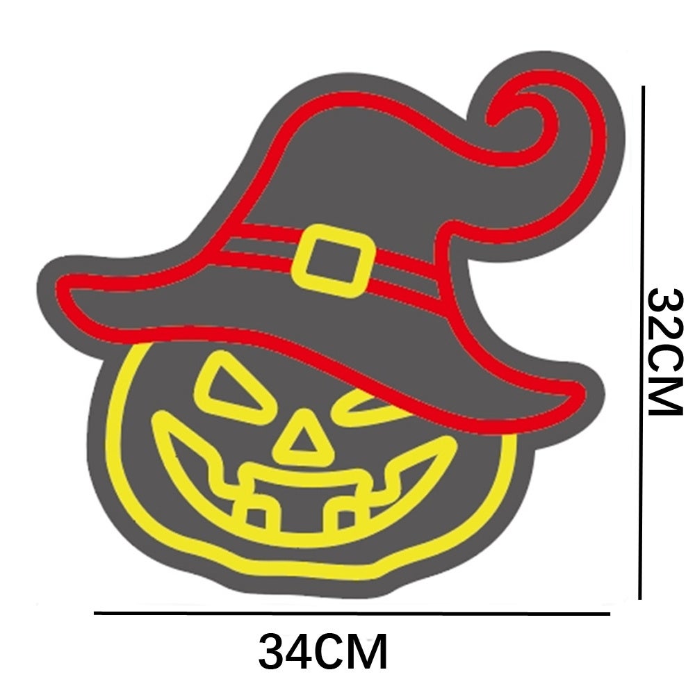 Décoration Murale De Porte D'halloween à Citrouille Suspendue, YSTP Décoration De Citrouille En