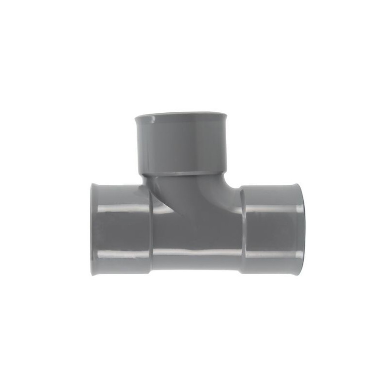 Nicoll - Té pied de biche PVC FF 87°30 diam 40mm à coller - UTH188 - 2