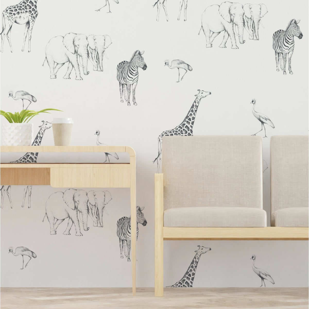UNIGIFT - Salvadanaio con Scritta No Prob Llama, Motivo: Animali, Colore: Bianco
