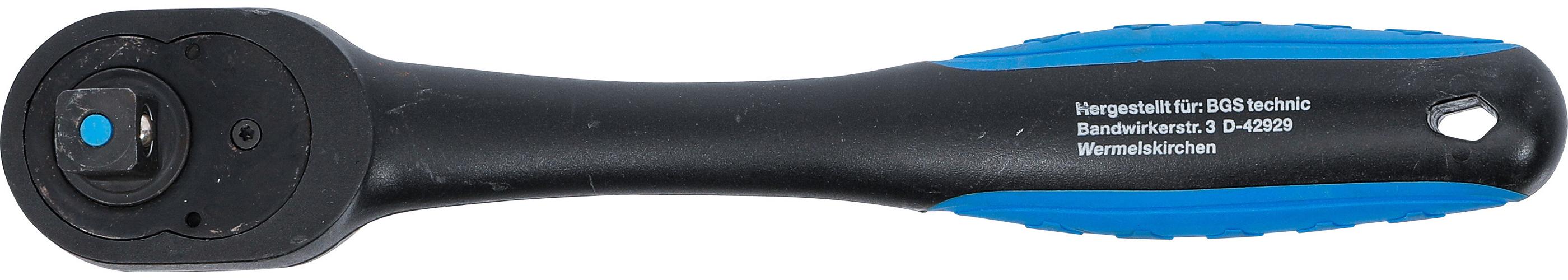 Cliquet réversible | avec revêtement plastique | 12,5 mm (1/2