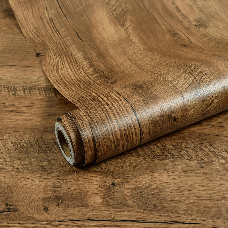 Papel de contacto con textura de madera papel pintado autoadhesivo