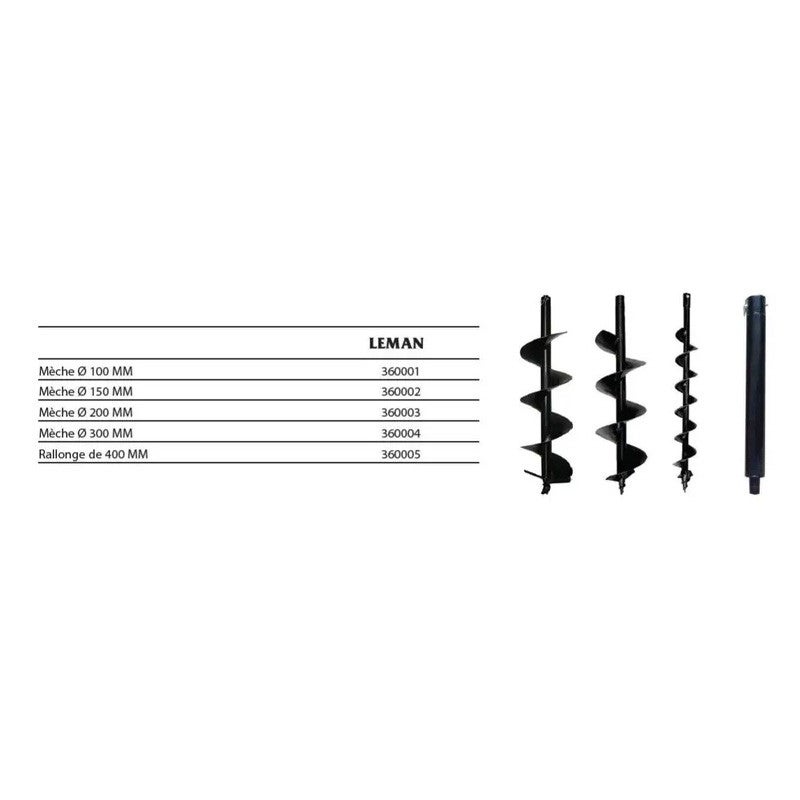Tarière thermique LEMAN 52CC LOTAR052 - 3