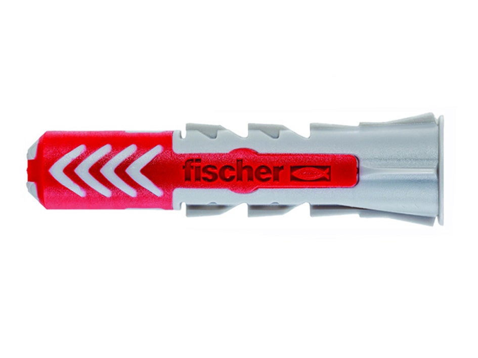Fischer 50x Tasselli DuoPower, 10 x 50 mm, per Muro pieno, Mattone Forato, Cartongesso, 537644