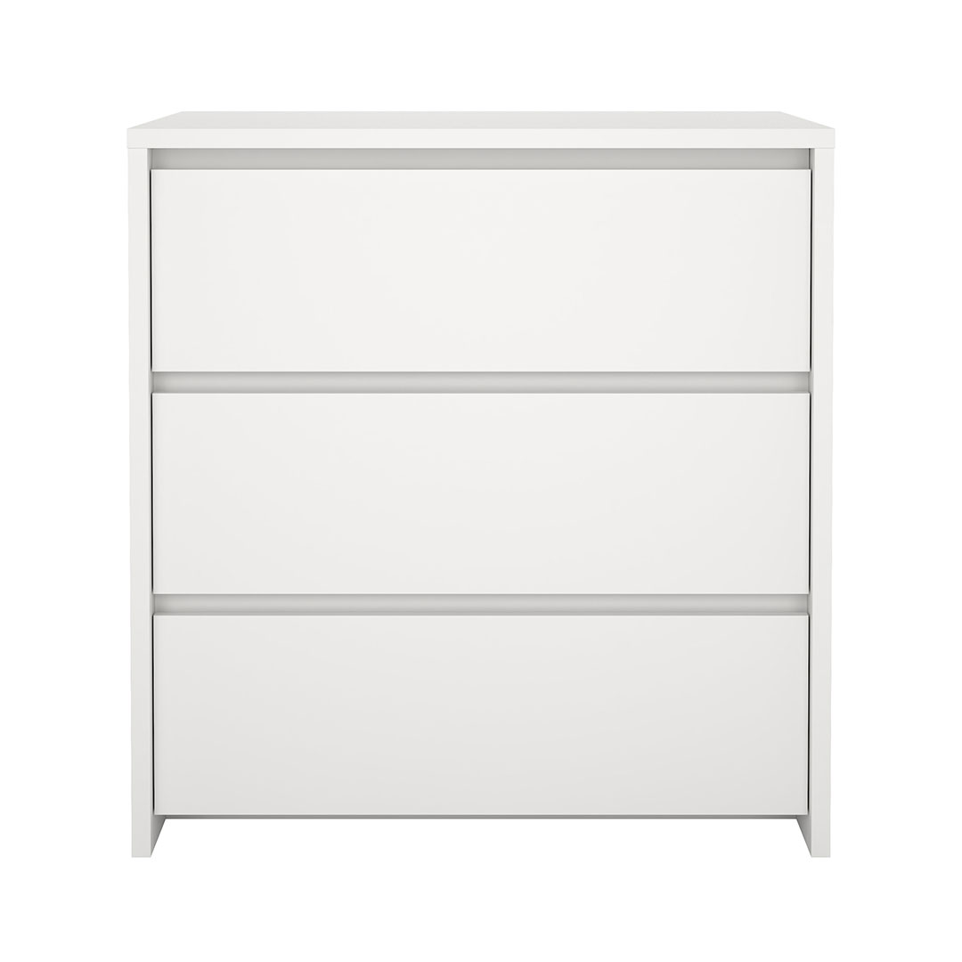 Next komoda 3 szuflady biały.