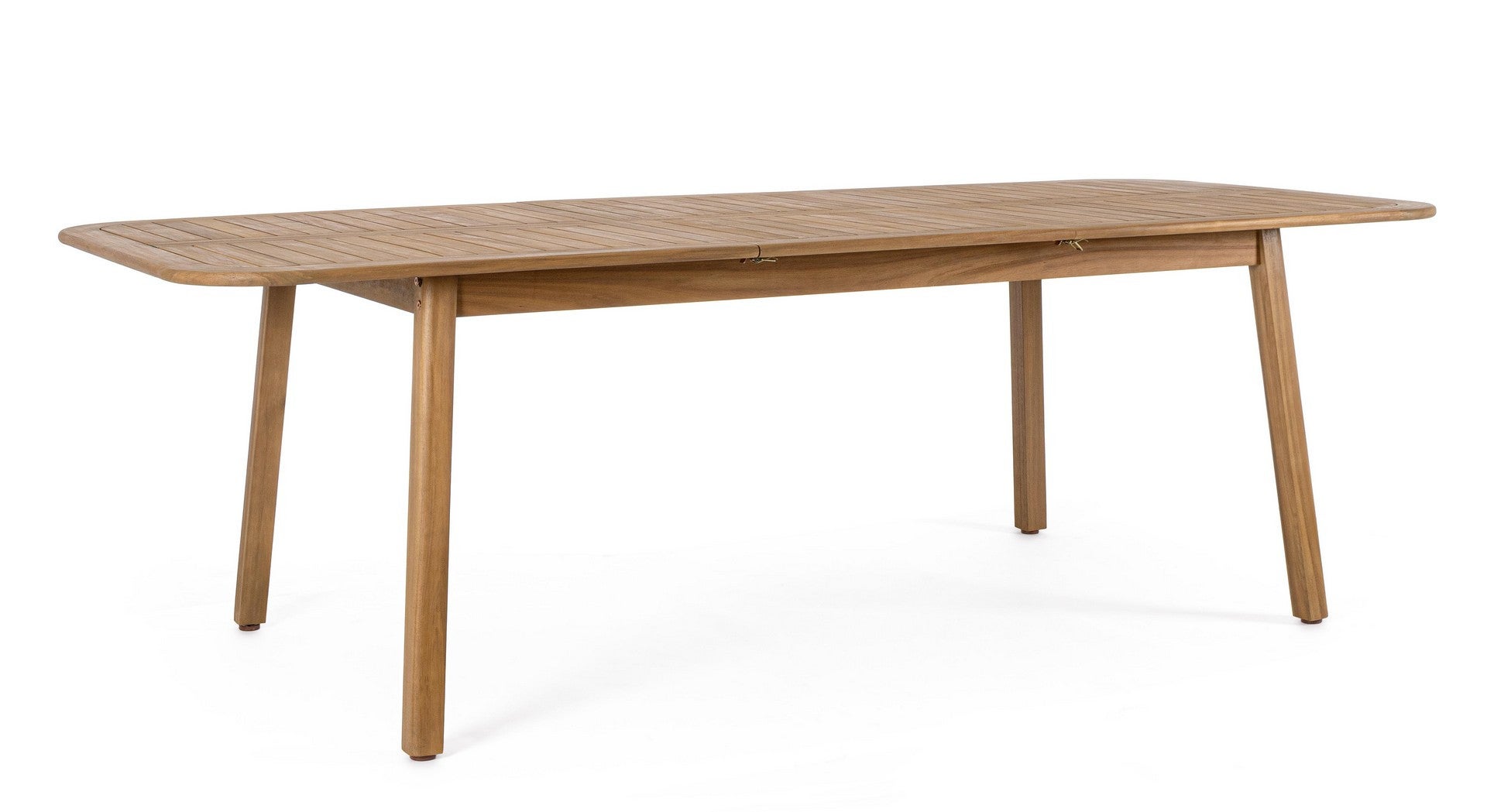 Rozkładany stół z drewna akacjowego 180-240x100 do użytku wewnątrz i na zewnątrz