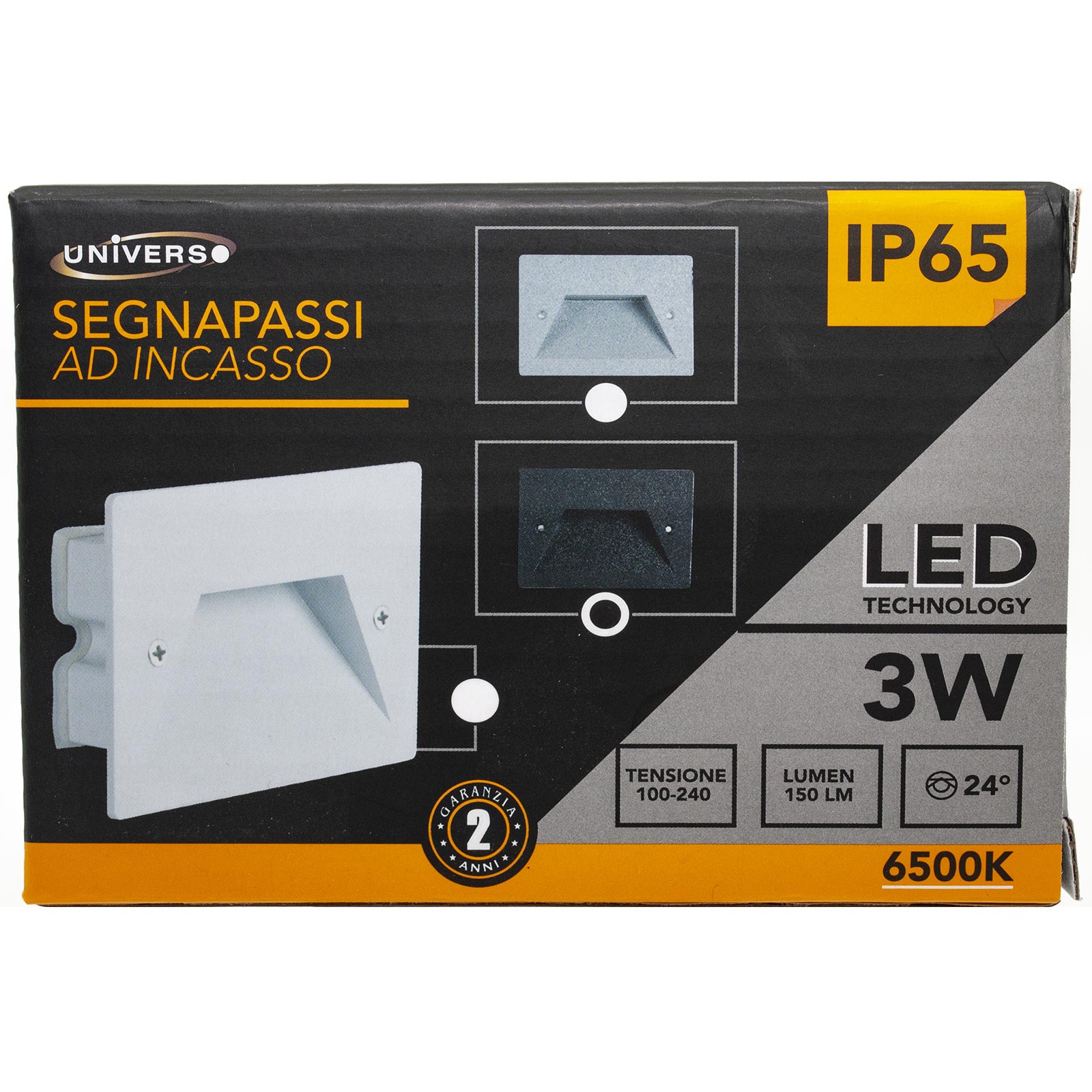 Spot rond trou encastré 7cm LED 6W GU10 plafonnier NOIR LUMIÈRE RGBW + 6000K - 5