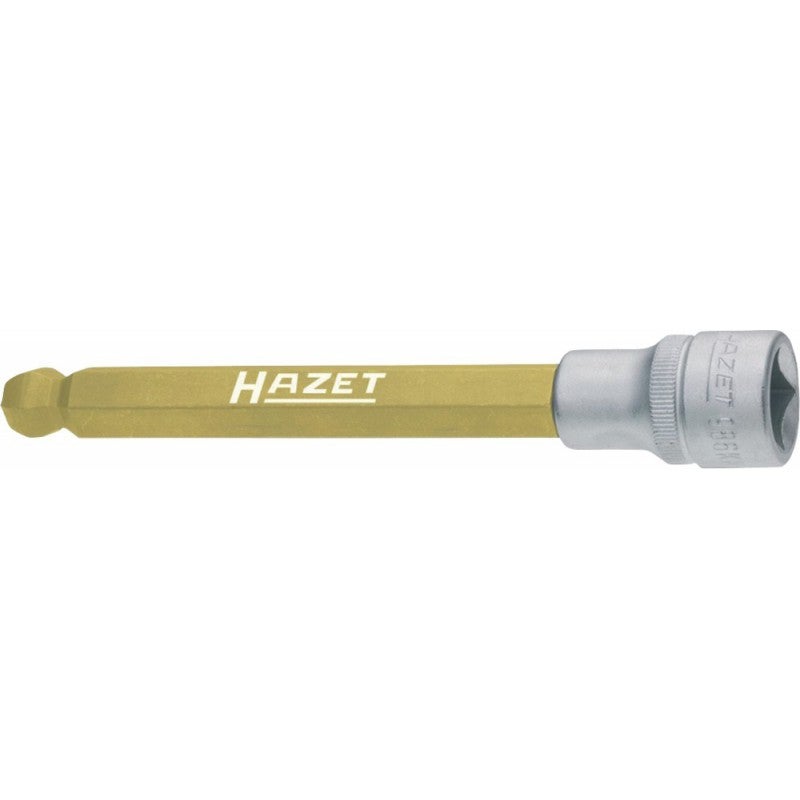 Hazet 986Kk-6 Inserto Chiave a Bussola per Giraviti, Oro, Attacco Quadro, Cavo, 12.5 mm 1/2 di Pollice