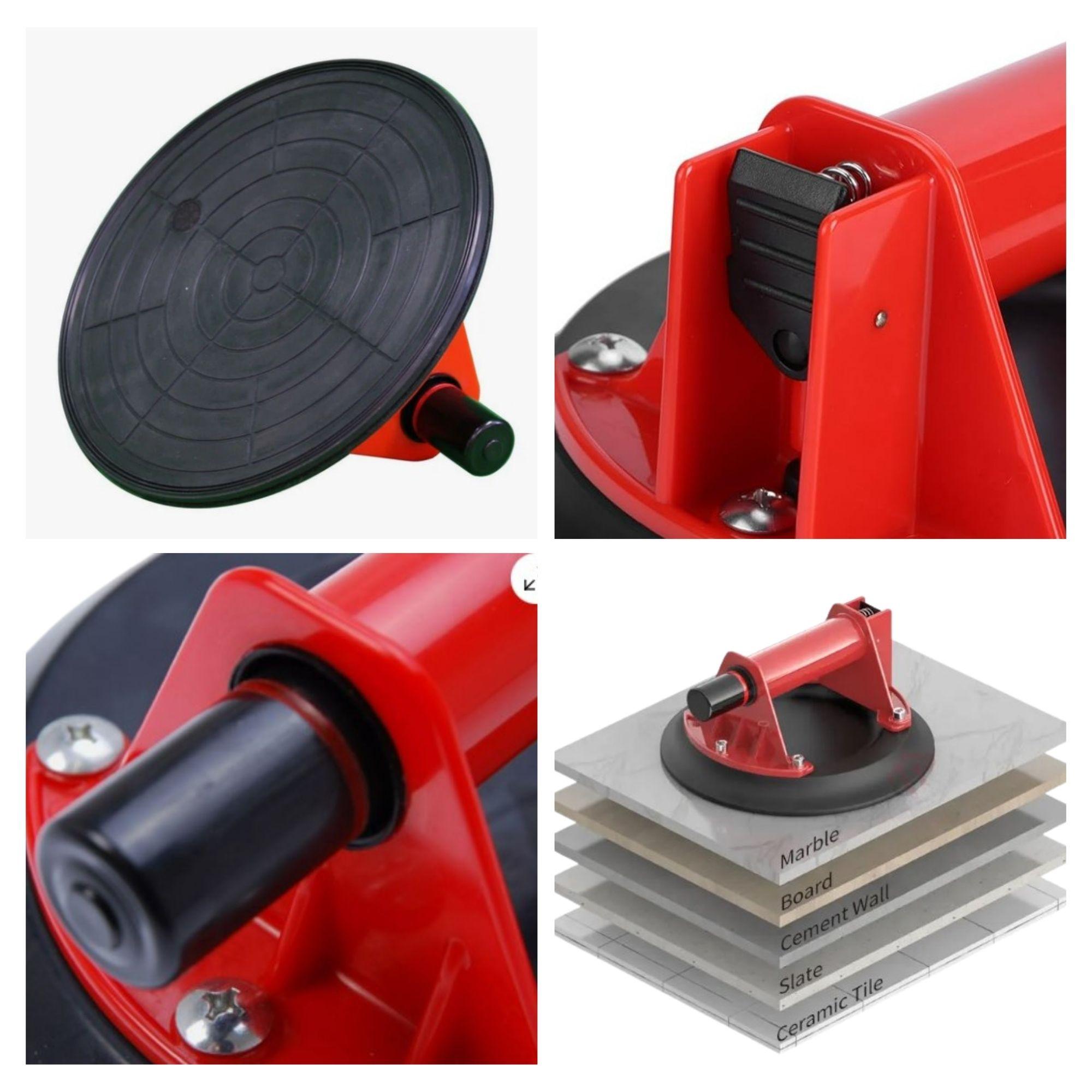 Toolland Ventouse avec pompe à vide, diamètre 205 mm, charge maximale 40-120 kg - 4