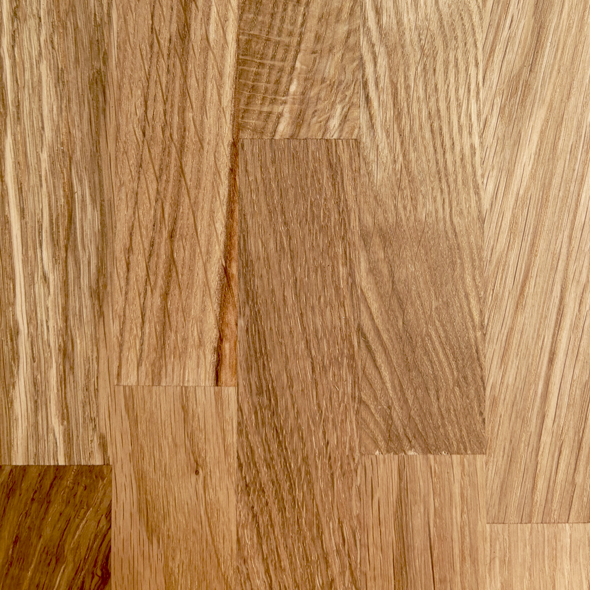 Plan de travail Chêne massif bord naturel huilé L.250 x l.65 cm, Ep.36 mm - 5