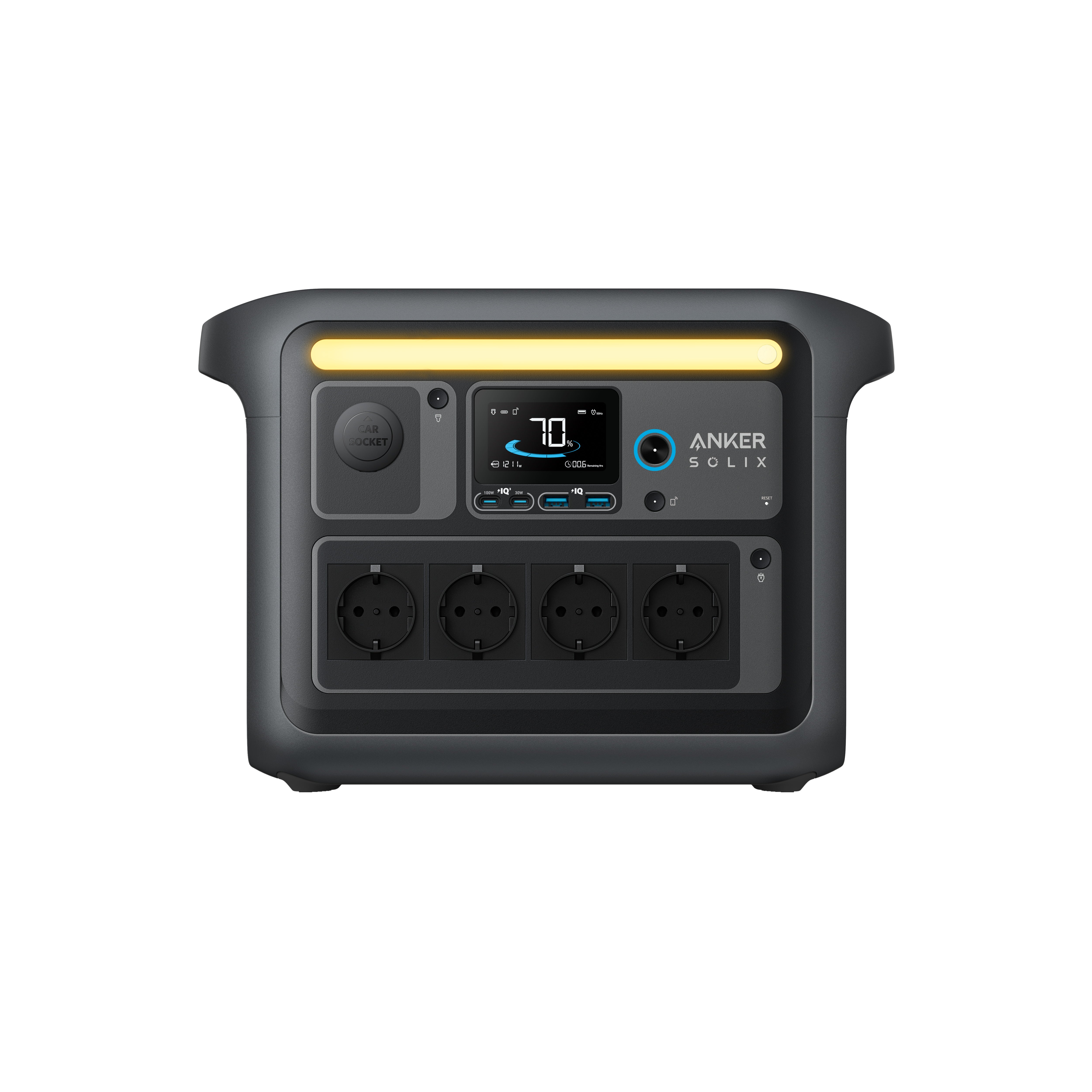 Kit Anker SOLIX C1000X avec Panneau Solaire 200W - Générateur solaire 4x1800W - 5