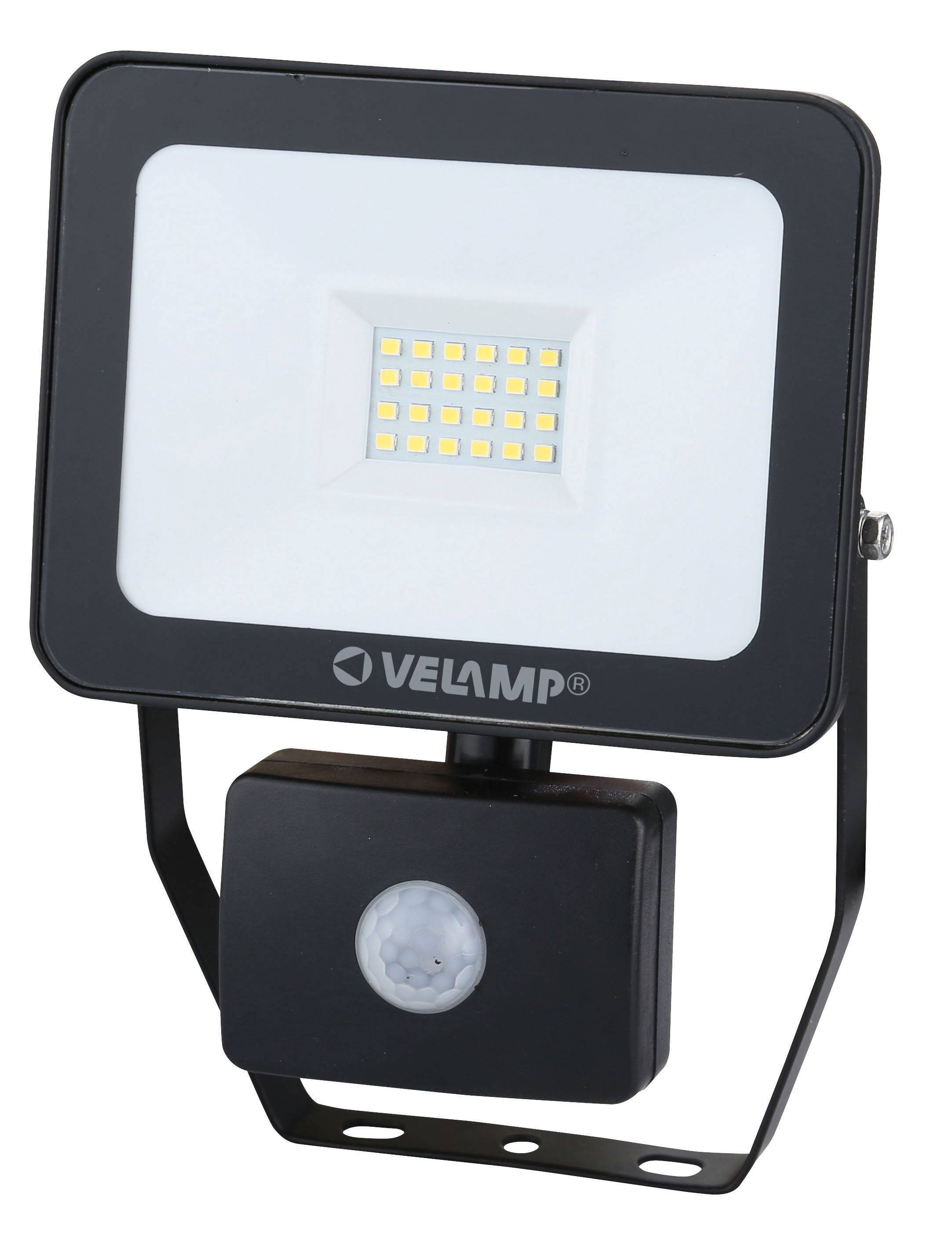 PADLIGHT5, projecteur LED SMD 20W, IP44, noir 6500K. Avec détecteur de mouvements - 7