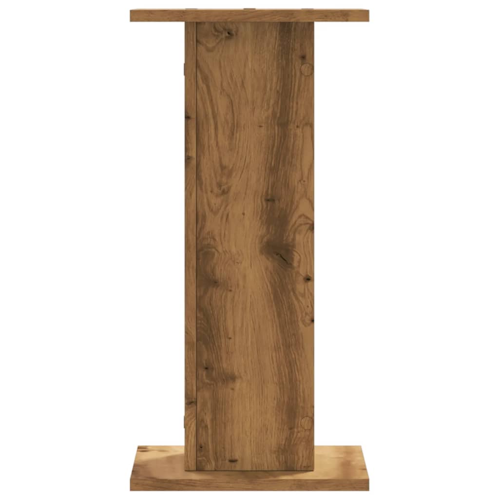 Maison Exclusive - Supports pour plantes 2 pcs chêne artisanal bois d'ingénierie - 4