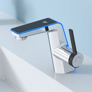 Cleafe - Rubinetto Bidet Miscelatore Monocomando Design Moderno Cromato Classic Sky87109 63935561