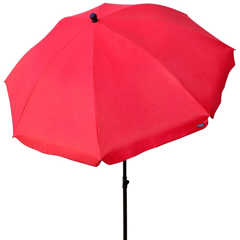 Sombrilla jardín 240 cm uv30 color rojo aktive beach